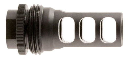 SilencerCo AC1733 ASR 3-Port Muzzle Brake 458 Cal Black Steel 5/8"x24 tpi