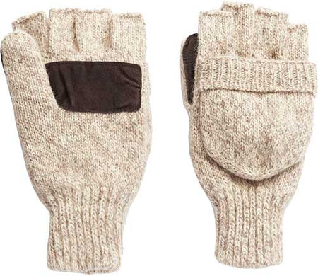 Hot Shot Basics Wool Blend Insulated Convertible Mitten Oatmeal