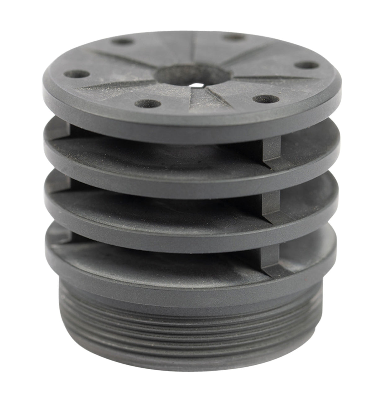 SilencerCo AC2081 458 Cal Bravo Anchor Brake for Omega 300 Hybrid 46 Black