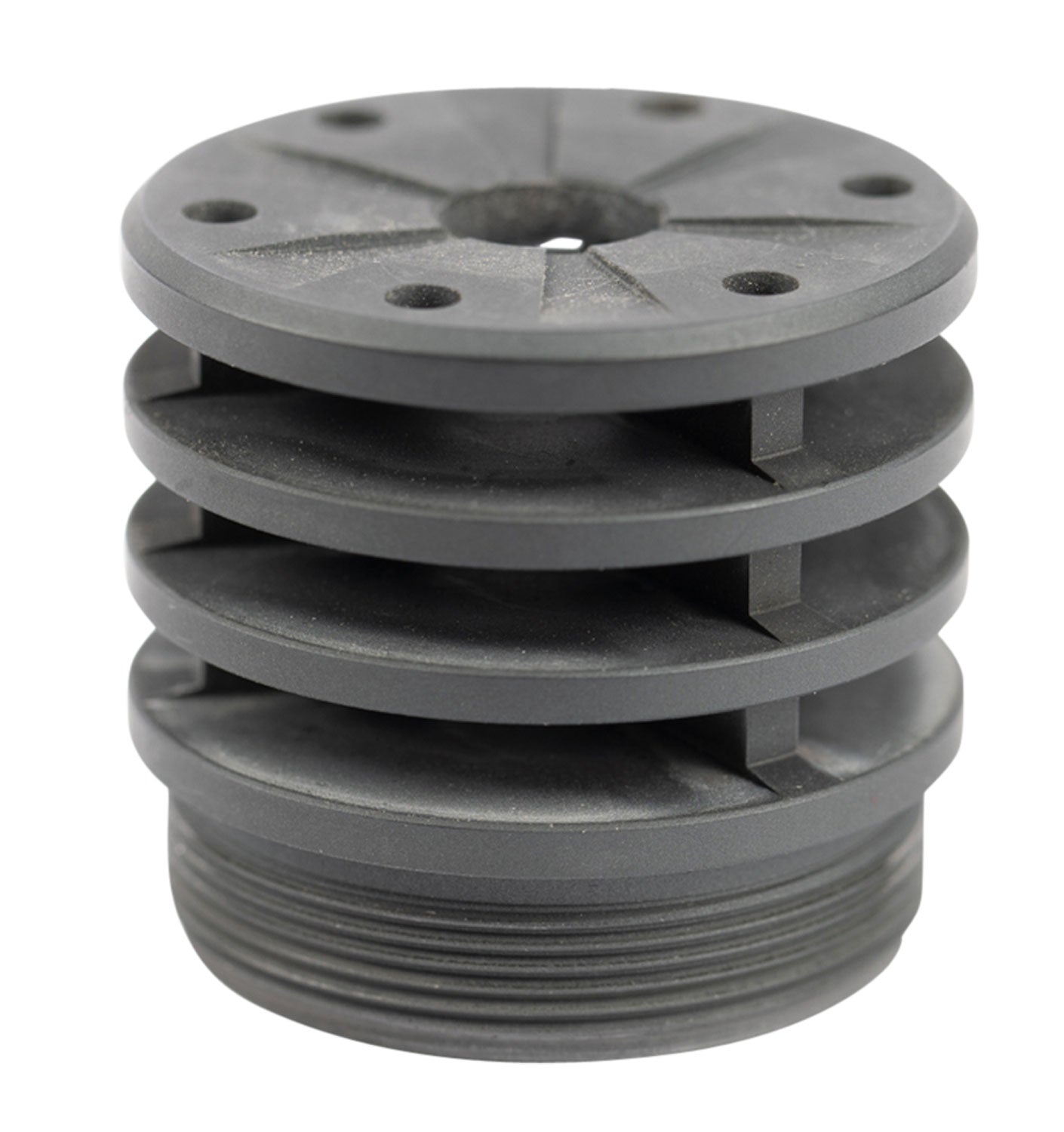 SilencerCo AC2081 458 Cal Bravo Anchor Brake for Omega 300 Hybrid 46 Black