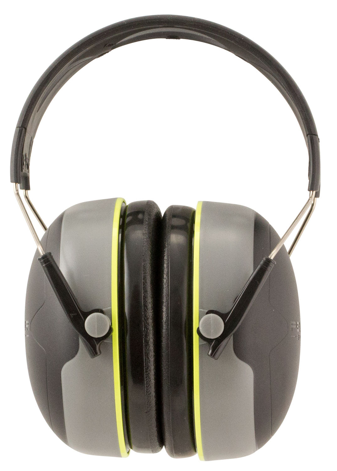 Peltor Sport Bull's Eye Polymer Earmuffs Gray Black 27dB NRR Over the Head Adult 1 Pair