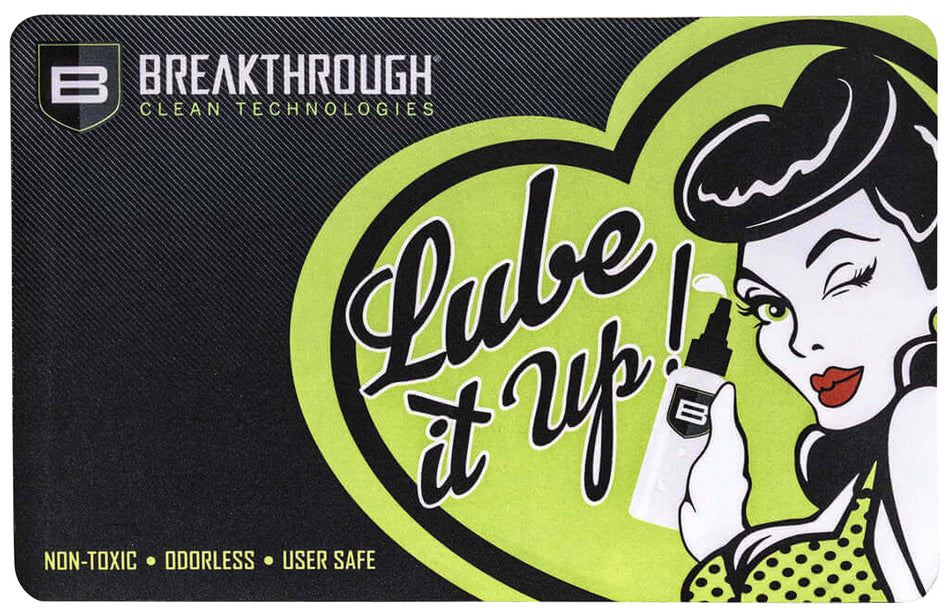 Breakthrough Clean BTRGMP Handgun Cleaning Mat Neoprene Rubber Backing 17"
