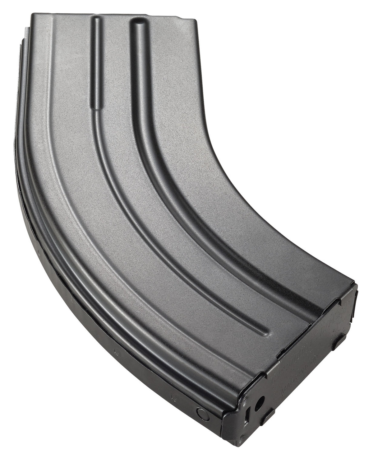 DuraMag 2862041205CPD Stainless Steel 28rd 7.62x39 AR-15 Black Magazine