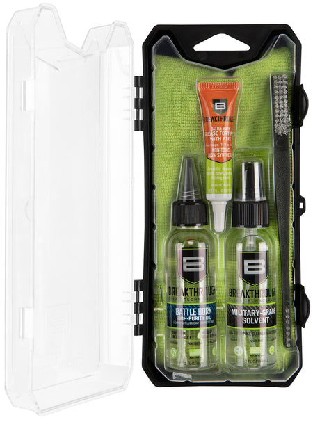 Breakthrough Clean BT101 Multi-Caliber Basic Firearm Cleaning Kit Green