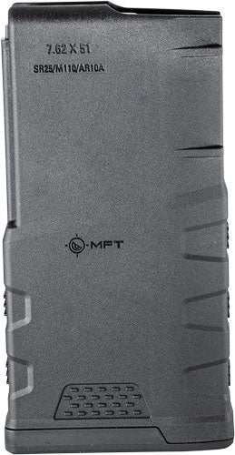MFT 7.62x51 .308 Win 20-Round AR-10 Black Polymer Magazine