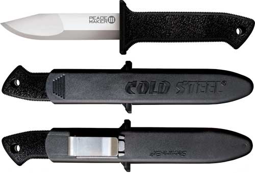 Cold Steel Peace Maker III 4" Stainless Boot Knife with Sheath