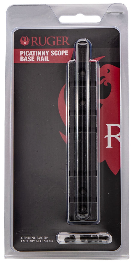 Ruger 90329 Black Aluminum Scope Base Adapter for 10/22 and 22 Charger Tip-Off/Weaver