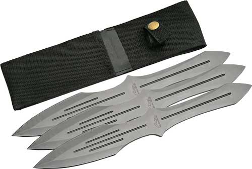 Rite Edge SZCO 10" Pro Thrower Throwing Knives 3-Piece Set with Sheath