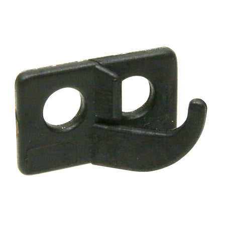October Mountain Left Hand 2 Hole Arrow Rest Black Adhesive
