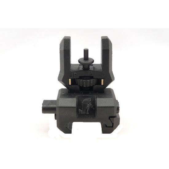 Command Arms Front Flip-Up Low Profile Iron Sight Polymer Aluminum Black