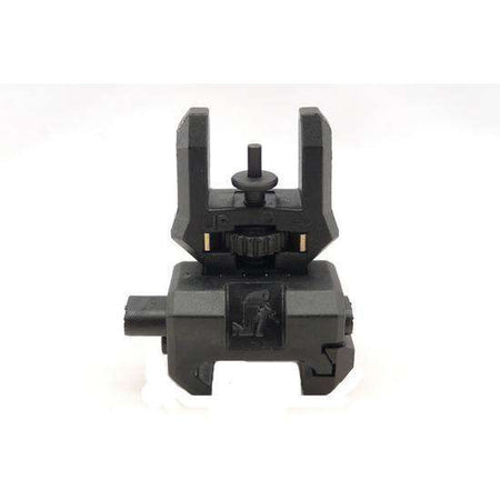 Command Arms Front Flip-Up Low Profile Iron Sight Polymer Aluminum Black