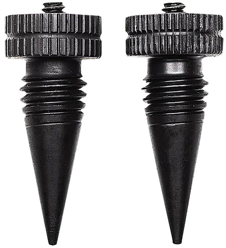 Accu-Tac SRS0200 G1 Screw-On Steel Spikes for SR-5 and BR-4 Bi-Pod, Black