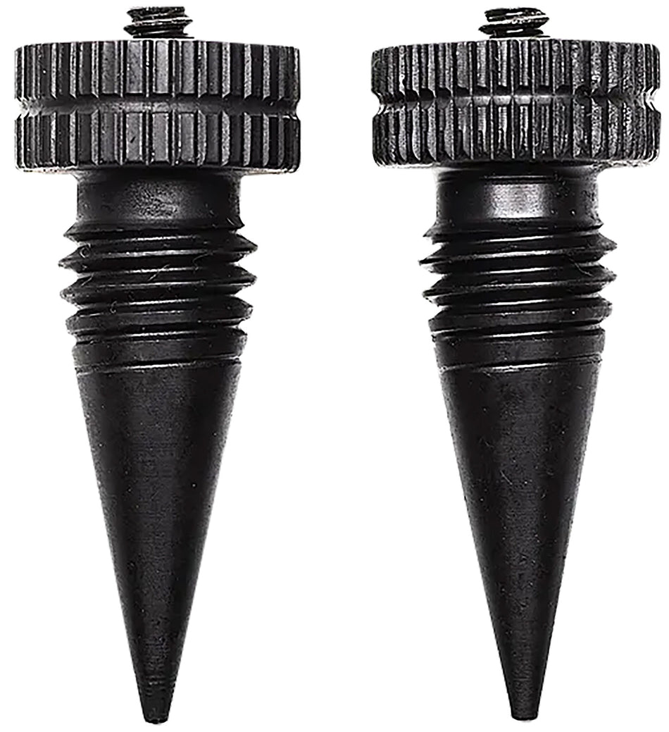 Accu-Tac SRS0200 G1 Screw-On Steel Spikes for SR-5 and BR-4 Bi-Pod, Black