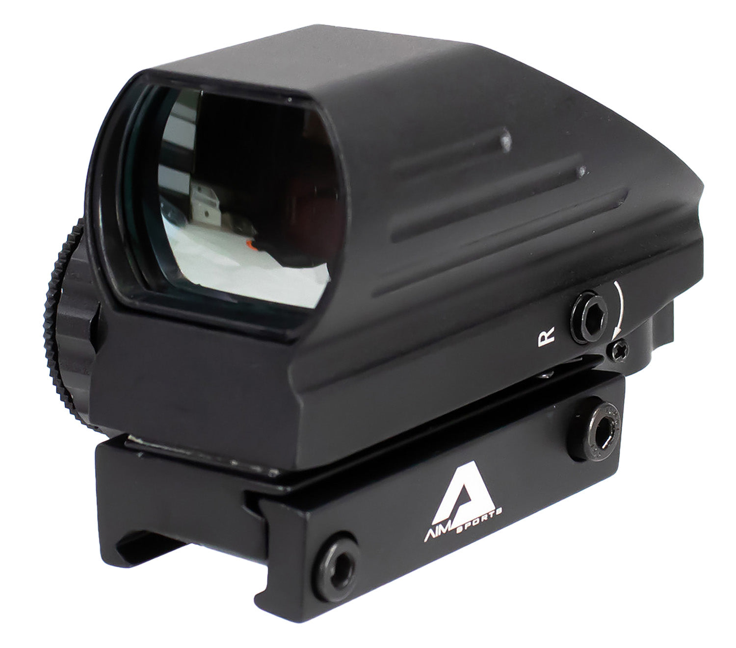 Aim Sports RT406C Matte Black Classic II Red/Green Dual-Illuminated Reflex Sight 1x33mm
