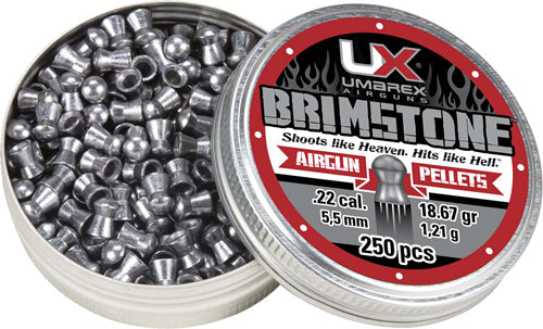 Umarex Brimstone Pellets .22 Cal 18.67gr 250 Pack