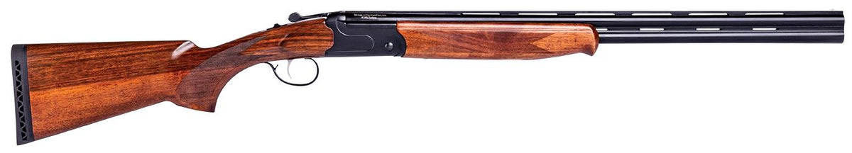 Stevens 22178 555 16 Gauge 28" Over/Under 3" Black Semi-Gloss Oiled Turkish Walnut Ambidextrous Hand (5) Chokes