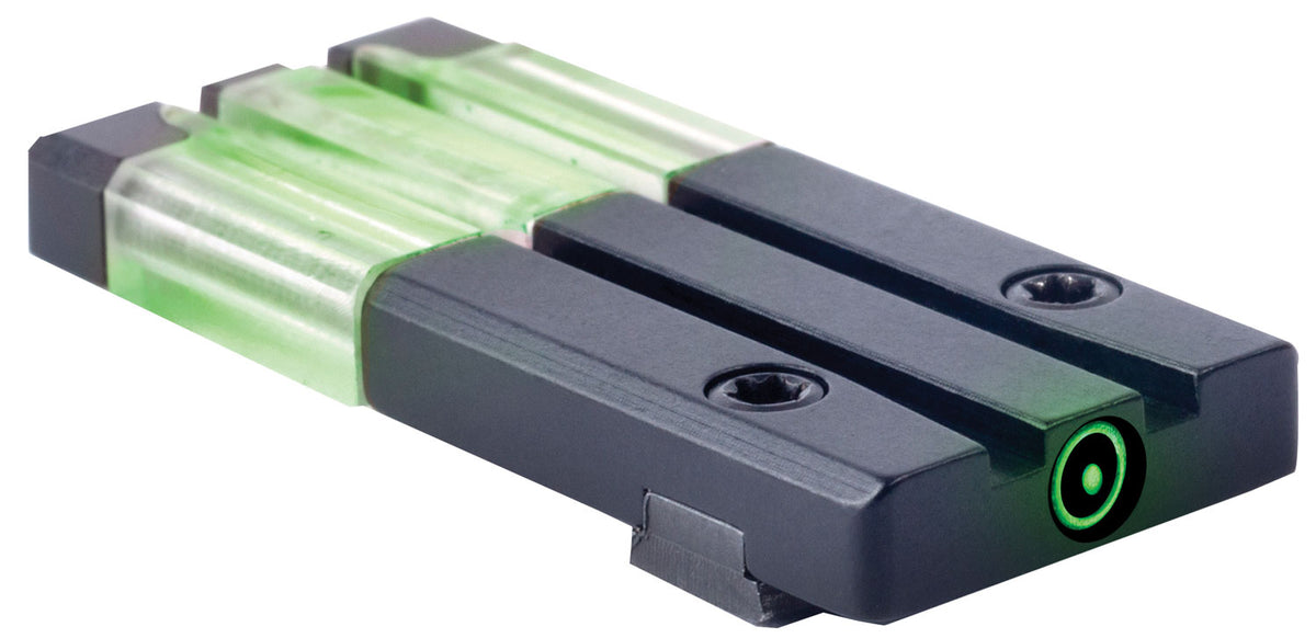 Meprolight 631013108 FT Bullseye Green Tritium Fiber Optic Rear Sight Glock Gen 1-5 Dovetail Mount