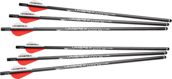 Umarex AirJavelin Arrows Carbon Fiber 6 Pack - 120gr Shaft
