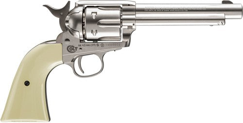 RWS Colt Single Action Army Peacemaker .177/BB CO2 Air Pistol Nickel
