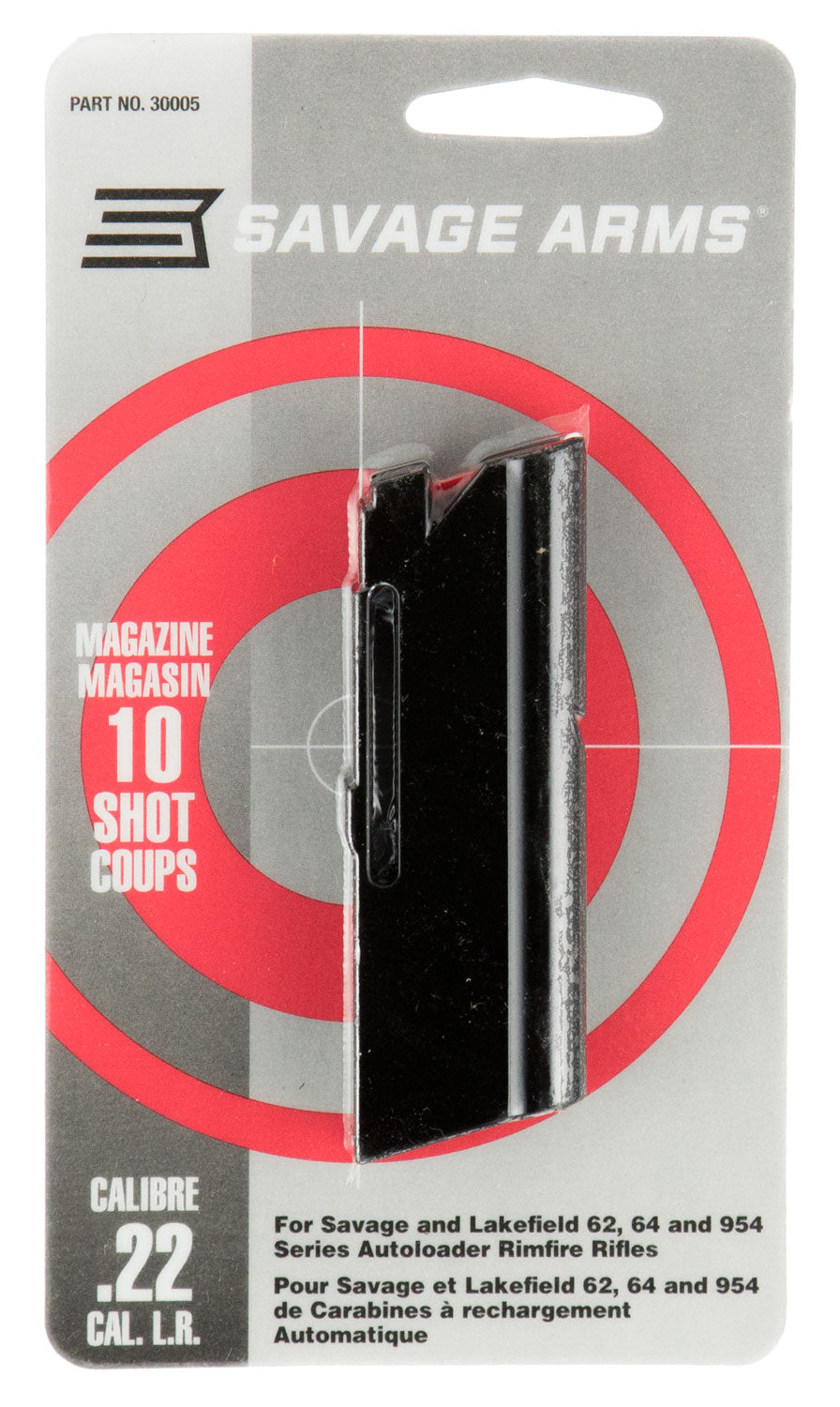 Savage 64 Series 10-Round Blued Steel Spare Magazine in .22 LR