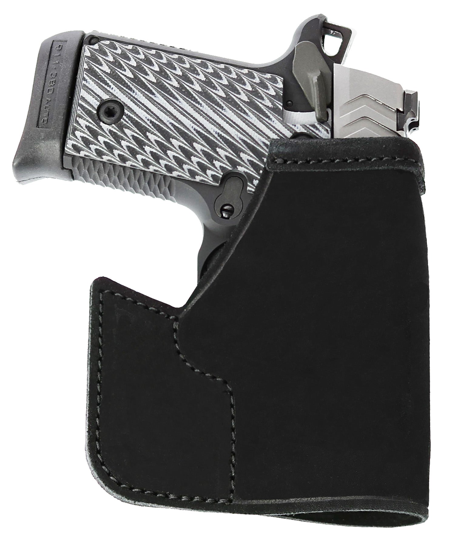 Galco Pocket Protector Black Leather Holster Sig P238 Springfield 911 Ambidextrous