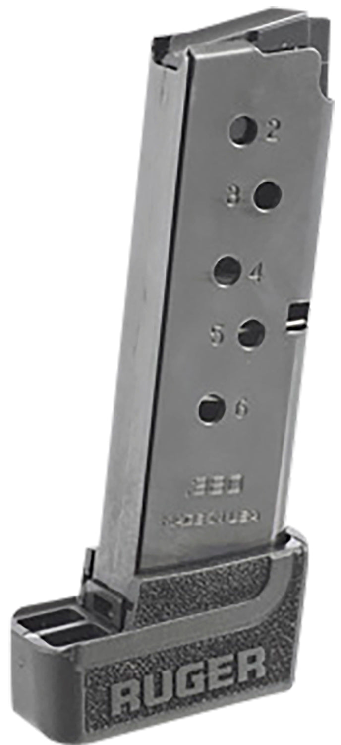 Ruger 90626 .380 ACP 7rd Extended Blued Steel Magazine for LCP II with Grip Extension