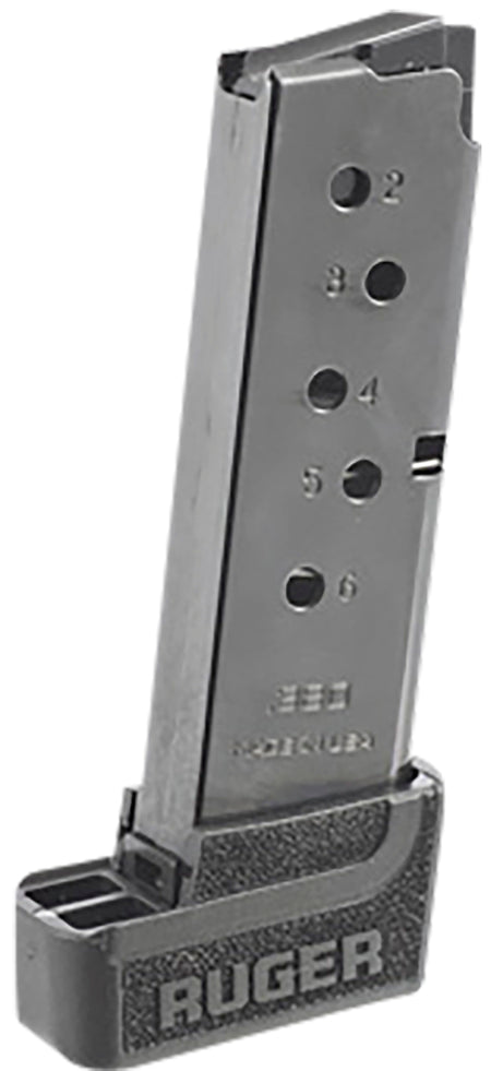 Ruger 90626 .380 ACP 7rd Extended Blued Steel Magazine for LCP II with Grip Extension