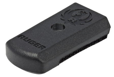Ruger 90622 LCP II Flat Floorplate Flush Fit Black Polymer for 6rd Magazine
