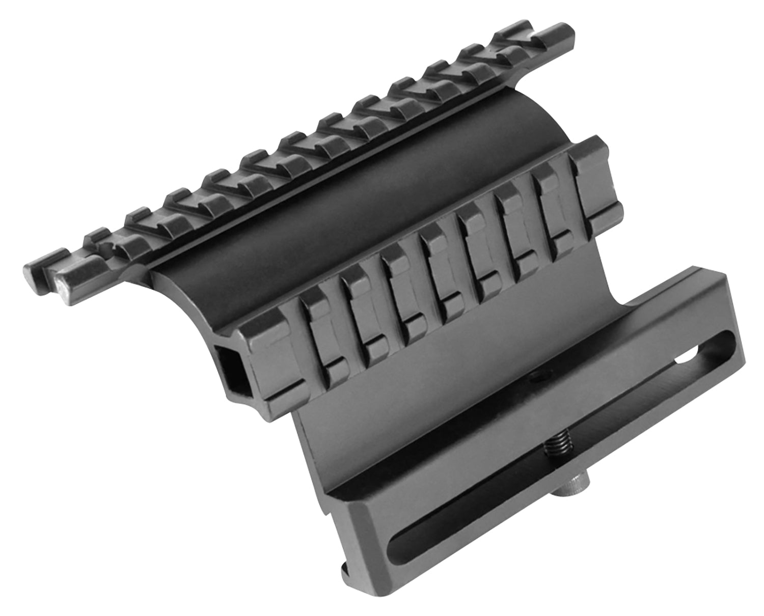 Aim Sports MK007 Dual Picatinny Side Mount for AK-47 Black Anodized Aluminum