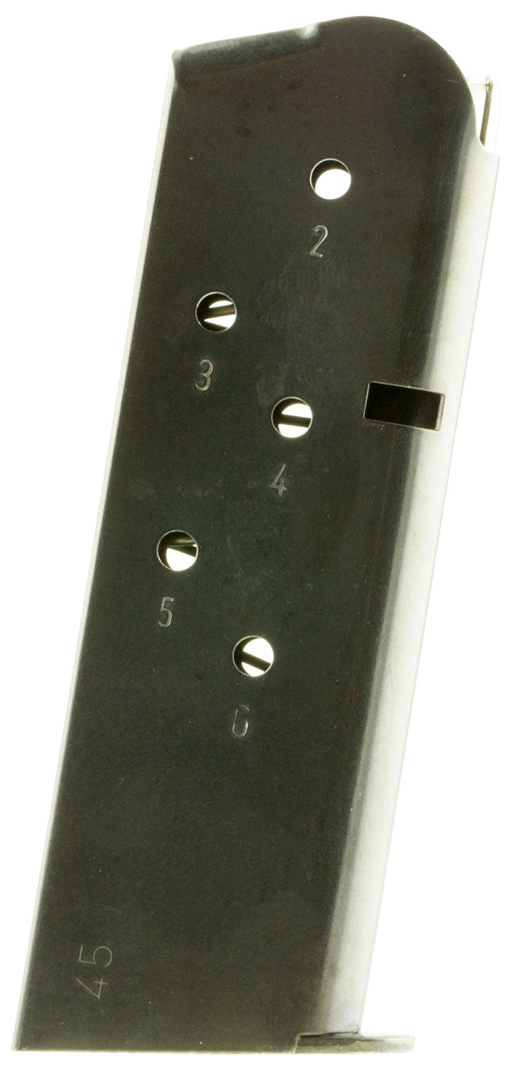 Magnum Research MAG1911456 Black 6-Round 45 ACP Detachable 1911 Magazine