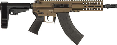 CMMG Banshee 300 MK47 HGA 7.62x39mm 8 Inch Barrel Midnight Bronze Finish RipBrace