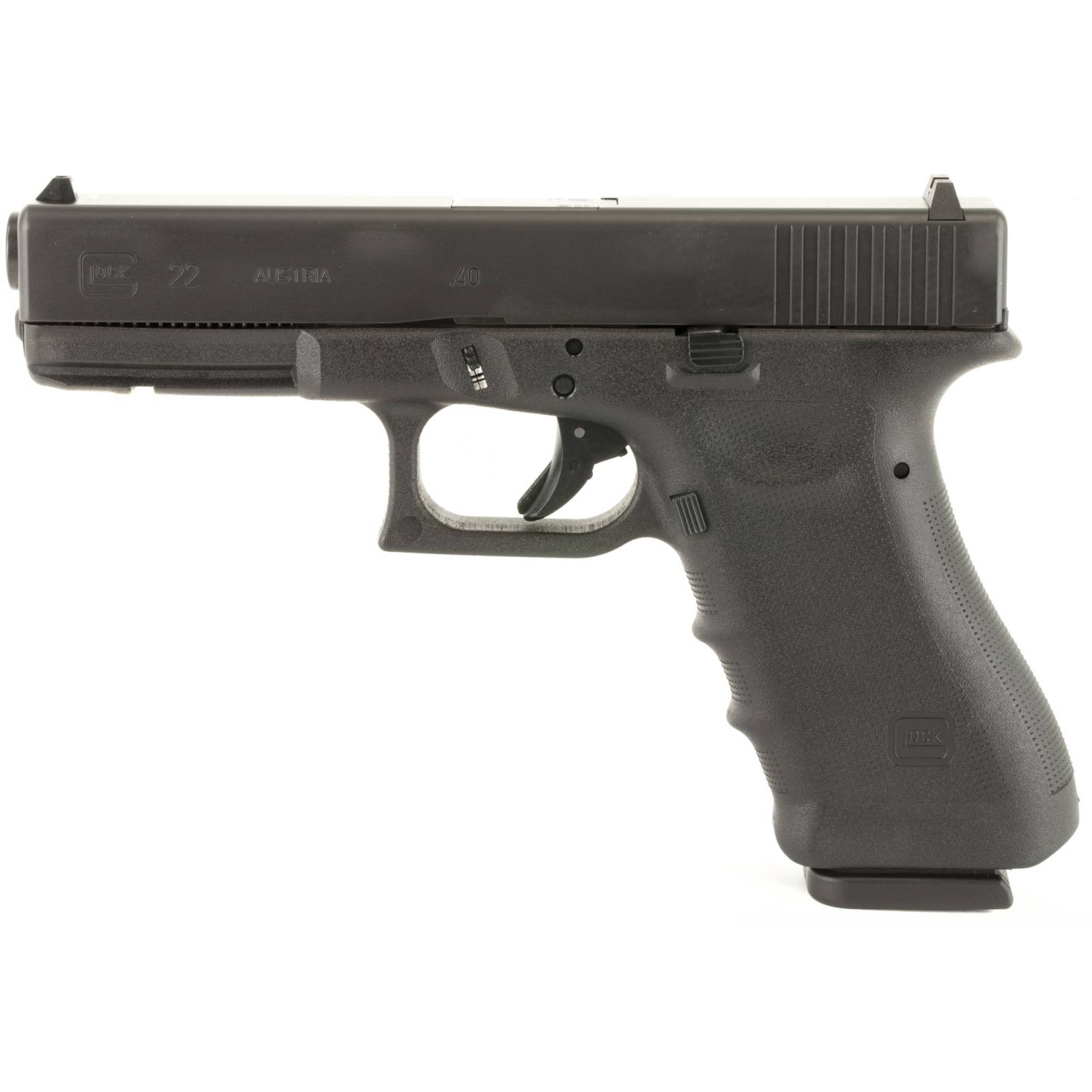 Glock 22 Gen3 RTF 40 S&W 4.49" FS 5LB 10-Round Straight Serration Pistol