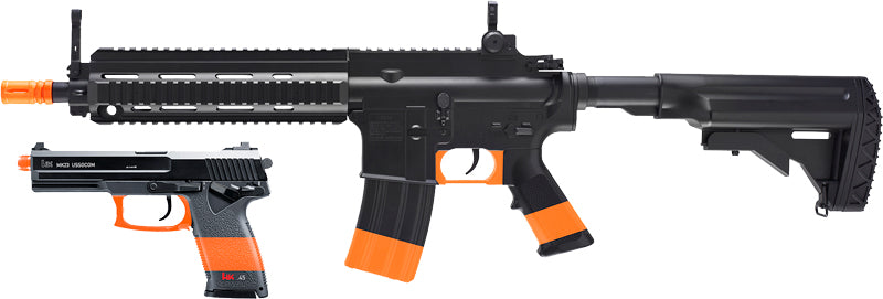 Umarex H&K 416 AEG Electric Airsoft Combat Kit in Black