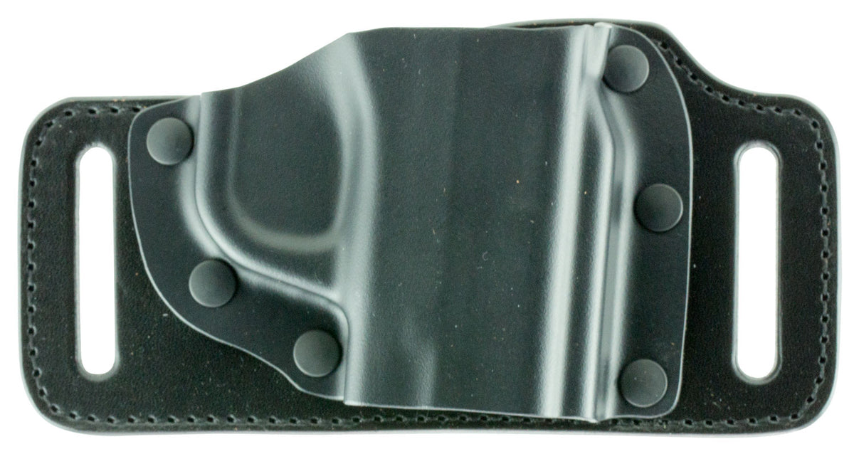 Galco TacSlide OWB Black Kydex Leather Belt Slide S&W M&P Shield 2.0 Right Hand