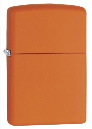 Zippo Windproof Lighter in Orange Matte