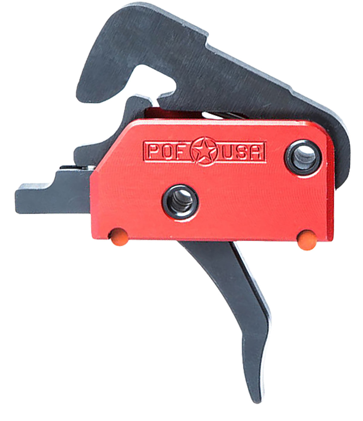 Patriot Ordnance Factory EFP Two-Stage Straight Trigger Black Hardcoat Anodized AR 00516