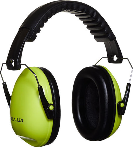 Allen Youth 21dB Passive Muffs Green