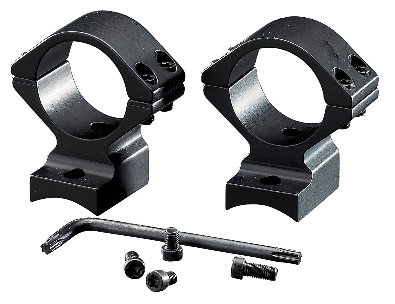 Browning 12393 1" Medium Matte Black Integrated Scope Ring and Mount Combo A-Bolt