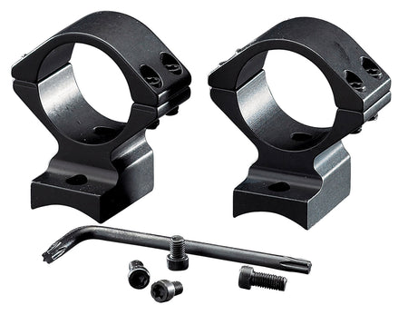 Browning 12393 1" Medium Matte Black Integrated Scope Ring and Mount Combo A-Bolt