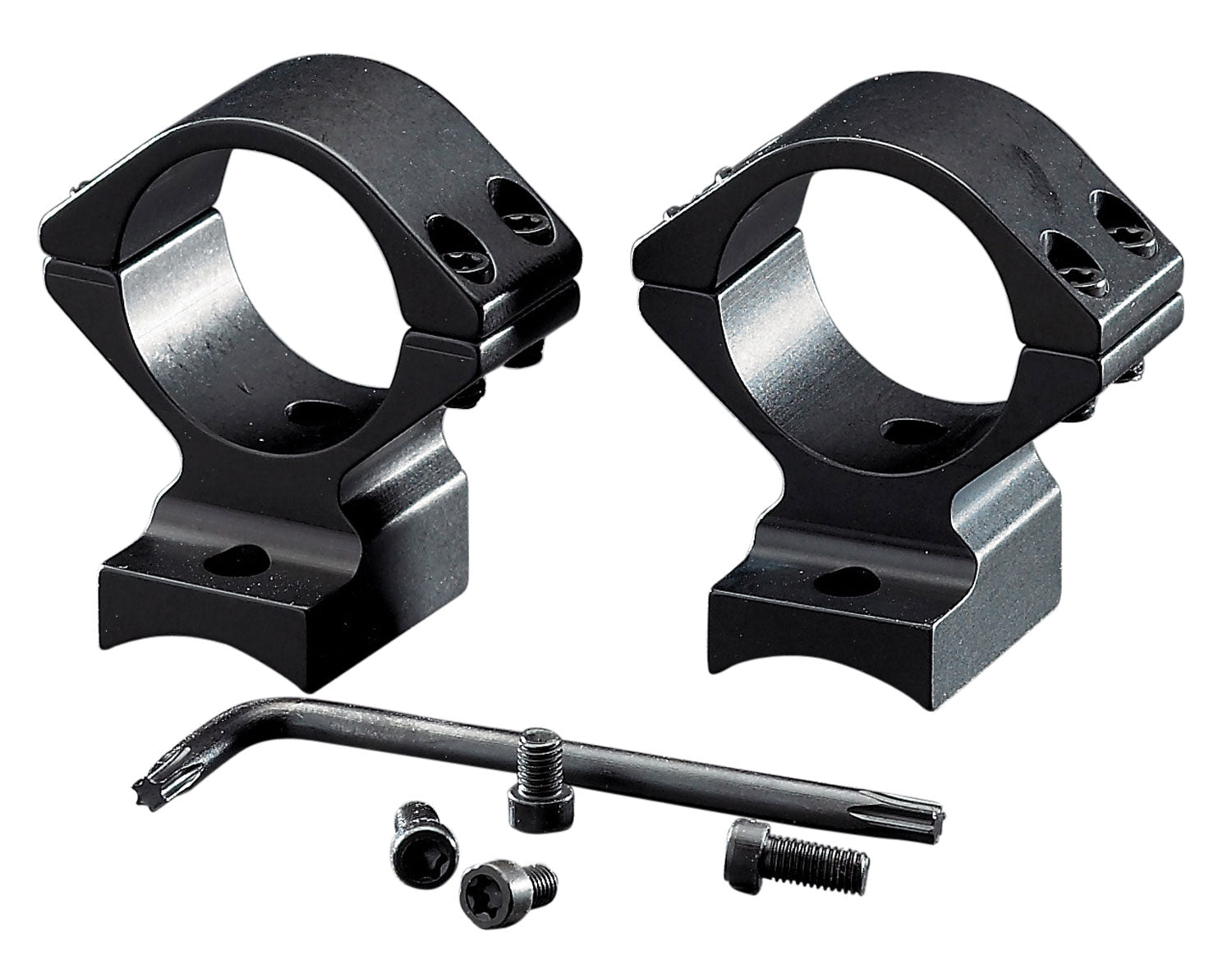 Browning 12376 1" Medium Matte Black Integrated Scope Ring and Mount Combo BAR & BLR