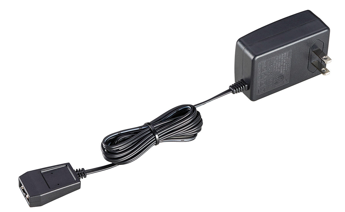 Streamlight 22060 AC Charging Cable 120V Black Compatible w/Streamlight Rechargeables