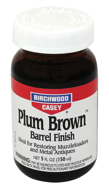 Birchwood Casey 14130 Plum Brown Metal Barrel Finish 5 oz