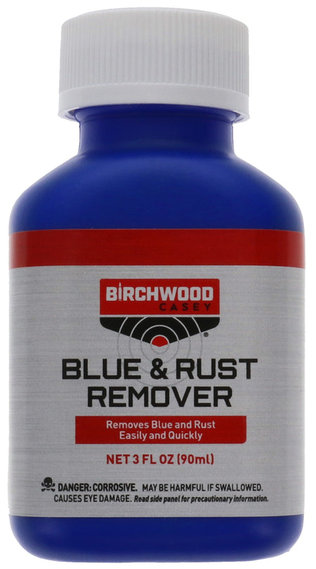 Birchwood Casey 16125 Blue and Rust Remover 3 oz Solution Bottle