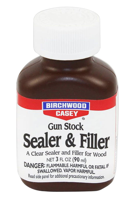 Birchwood Casey Gun Stock Sealer Filler Clear Formula 3 oz