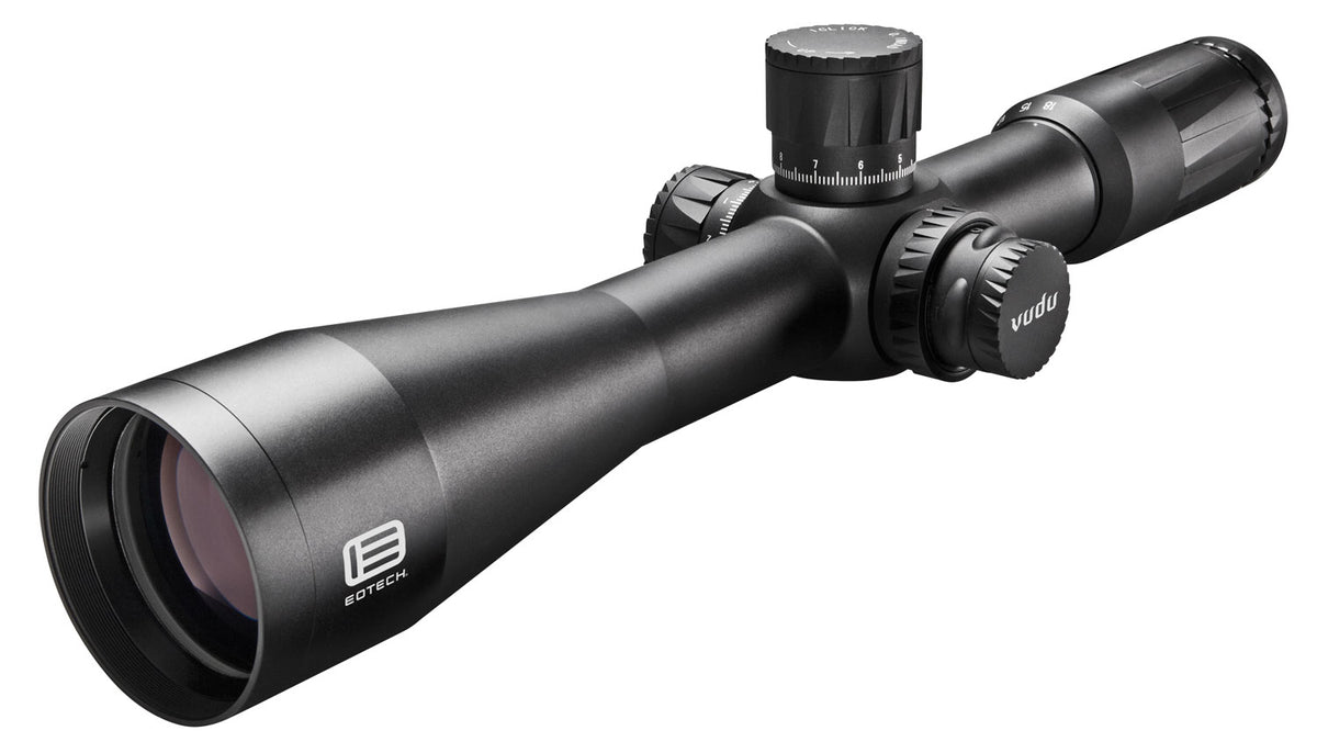 EOTech Vudu 3.5-18x 50mm First Focal Plane MD1 MRAD Illuminated Reticle 34mm Tube Black