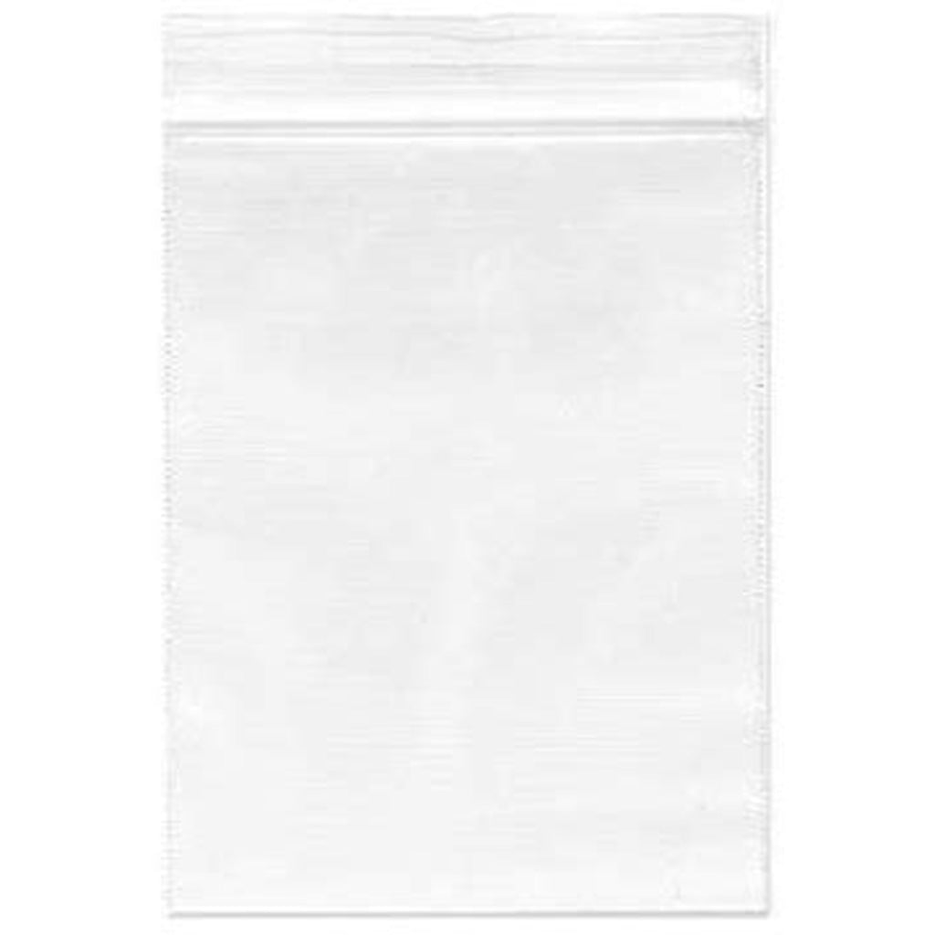 2x2 in. Zip Lock Plastic Bags for Packaging Small Items 100 pk.