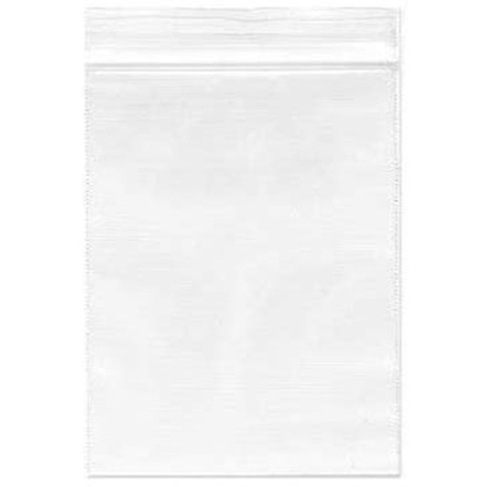 2x2 in. Zip Lock Plastic Bags for Packaging Small Items 100 pk.