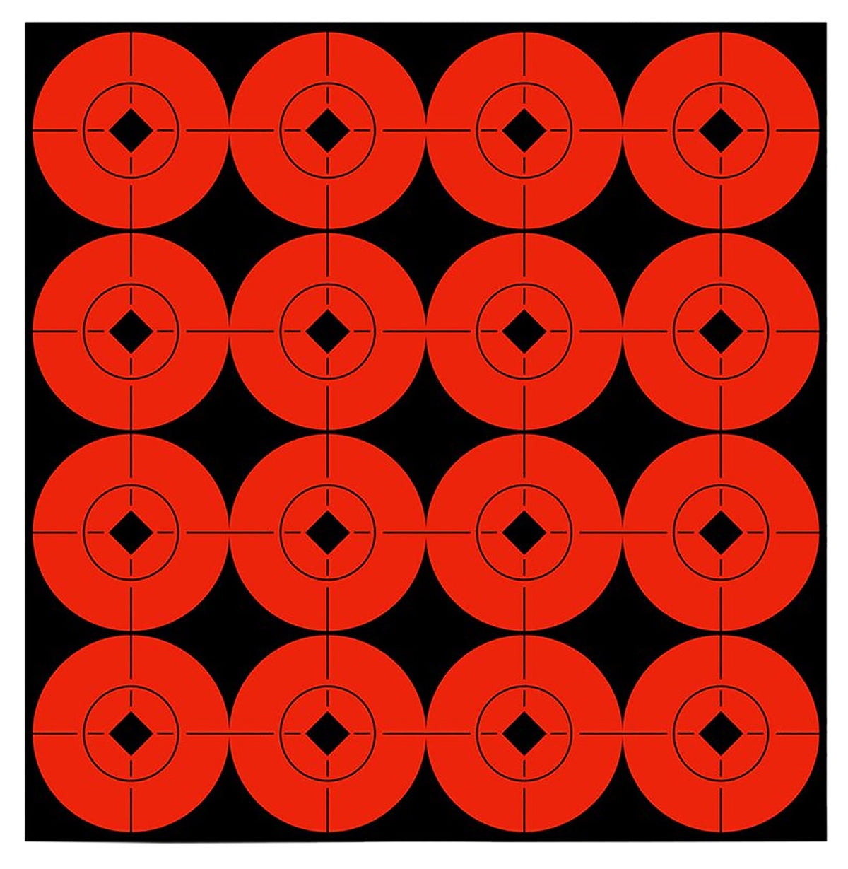 Birchwood Casey 33904 Self-Adhesive Orange Bullseye Target Spots 1.5 Inch Paper 160-Count