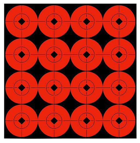 Birchwood Casey 33904 Self-Adhesive Orange Bullseye Target Spots 1.5 Inch Paper 160-Count