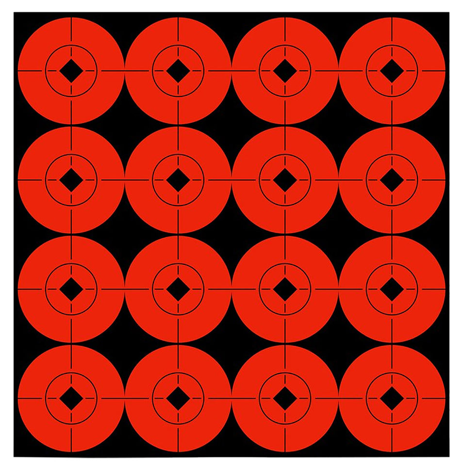 Birchwood Casey 33904 Self-Adhesive Orange Bullseye Target Spots 1.5 Inch Paper 160-Count